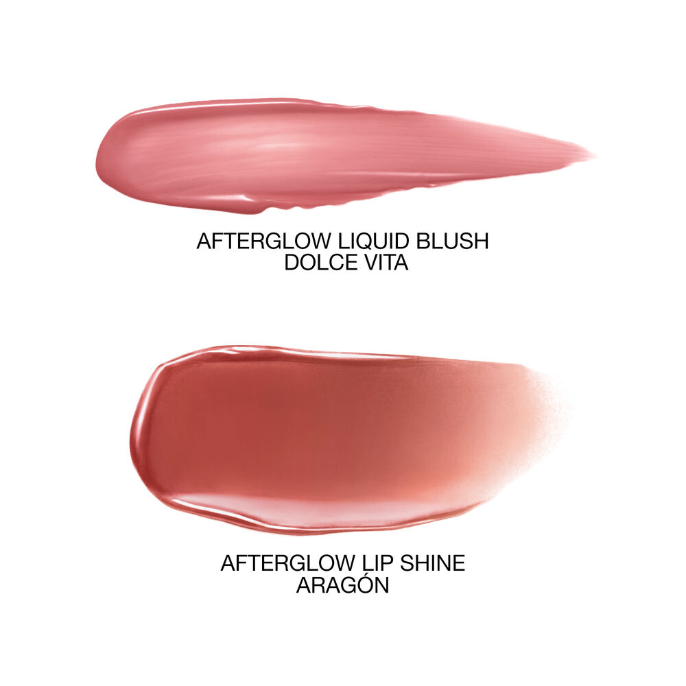 Mini Afterglow Liquid Blush & Lip Shine Duo - Image 5